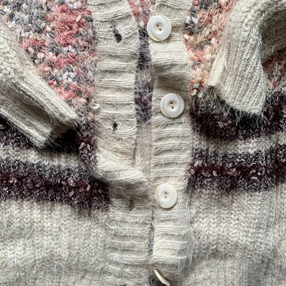 Fuzzy Boho Sweater - Picture 3 of 3